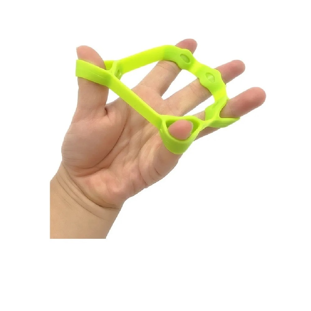 Vista 7 de Banda Elastica x3 Fortalece Mano Dedos - COLOR: MULTICOLOR